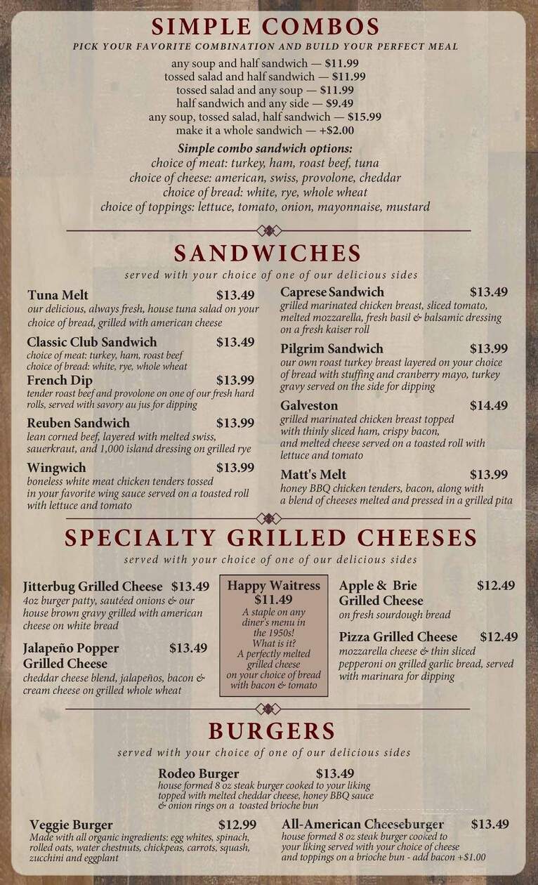 Laura's Family Restaurant - Poughkeepsie, NY menu_pic