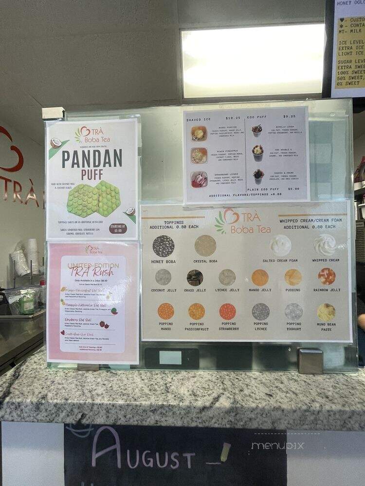 TRA Boba Tea Lounge - Lake Elsinore, CA