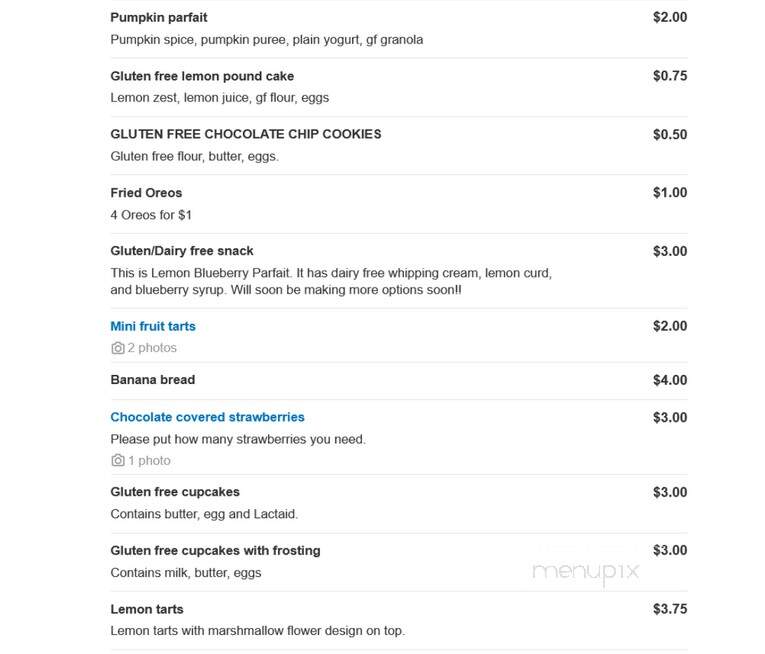 Flores Sweets Bakery - Brooklyn, NY menu_pic