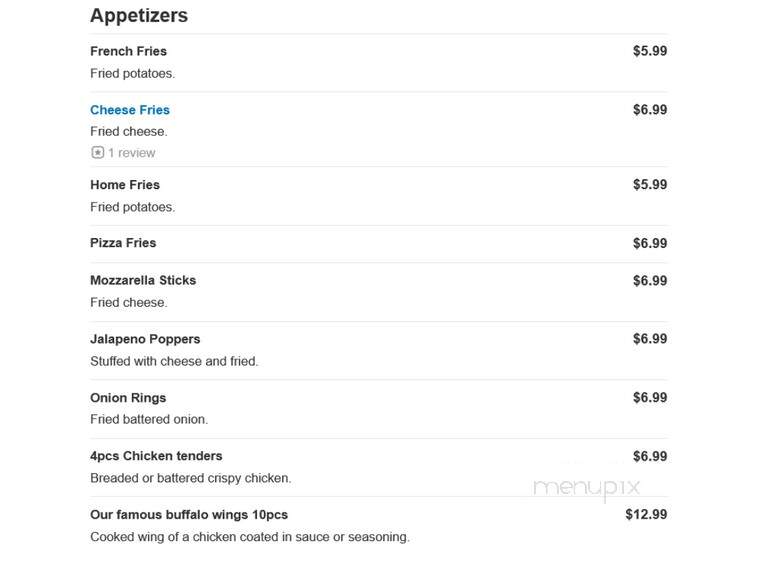 Katz Luncheonette - Highlands, NJ menu_pic