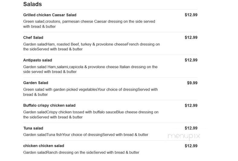 Katz Luncheonette - Highlands, NJ menu_pic