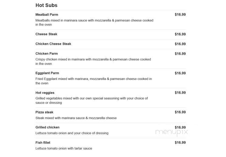 Katz Luncheonette - Highlands, NJ menu_pic