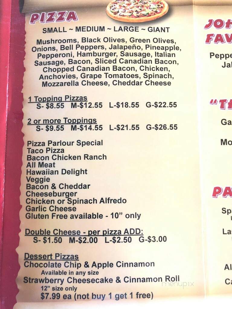 Pizza Parlour - Fort Smith, AR