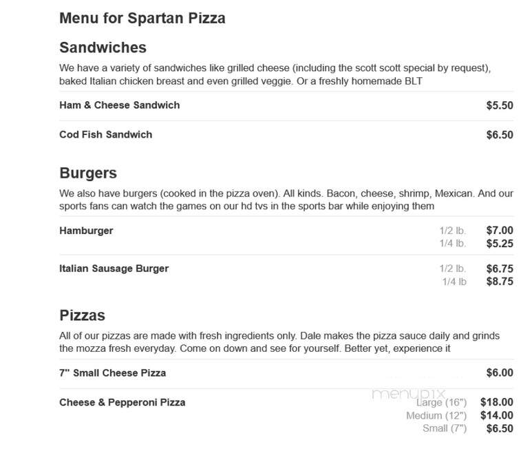 Spartan Pizza - Bridgeport, CT
