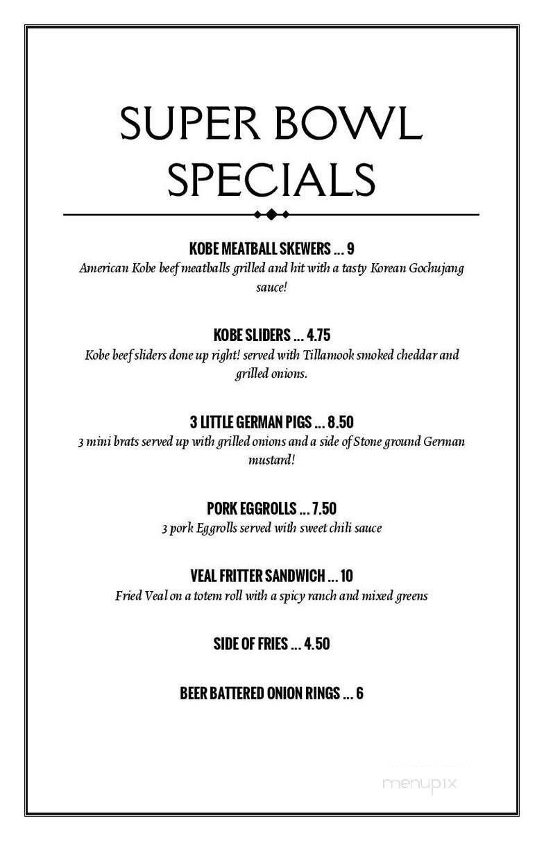 Thunderbird Trading Post Inc. - Tacoma, WA menu_pic