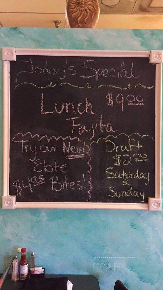 Francisco's Mexican Restaurant - Melbourne, FL menu_pic
