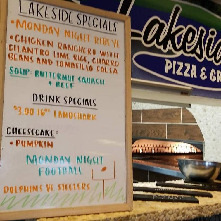 Lakeside Pizza & Grill - Austin, TX menu_pic