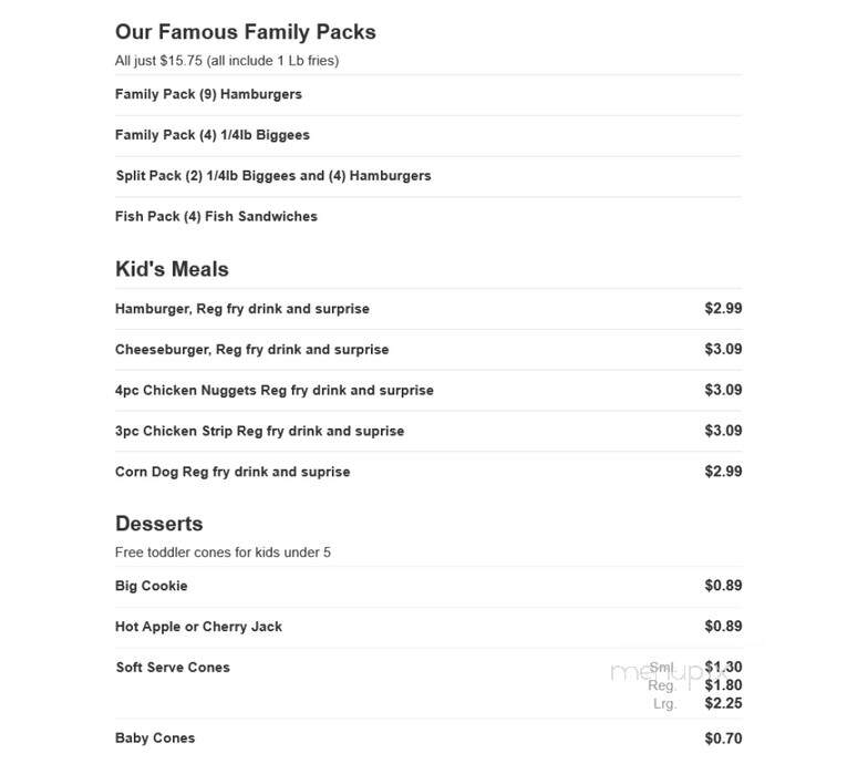 Chips Of Marshfield - Marshfield, WI menu_pic