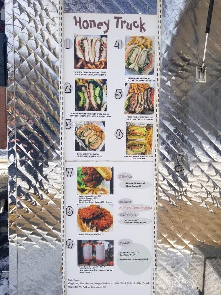 Honey Truck - Philadelphia, PA menu_pic