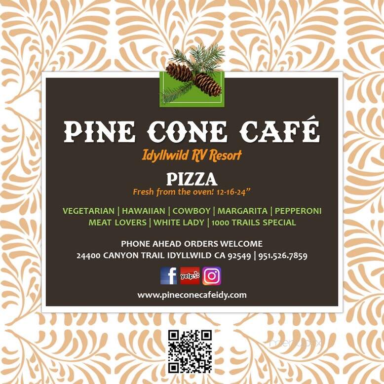 Pine Cone Cafe - Idyllwild, CA