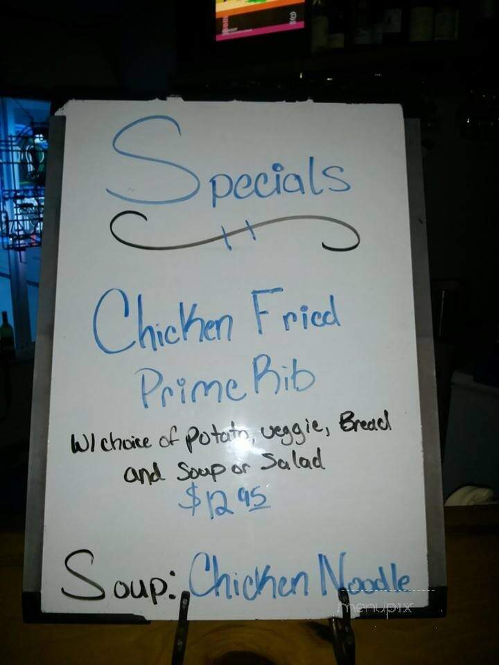 Terrace Lakes Resort - Garden Valley, ID menu_pic