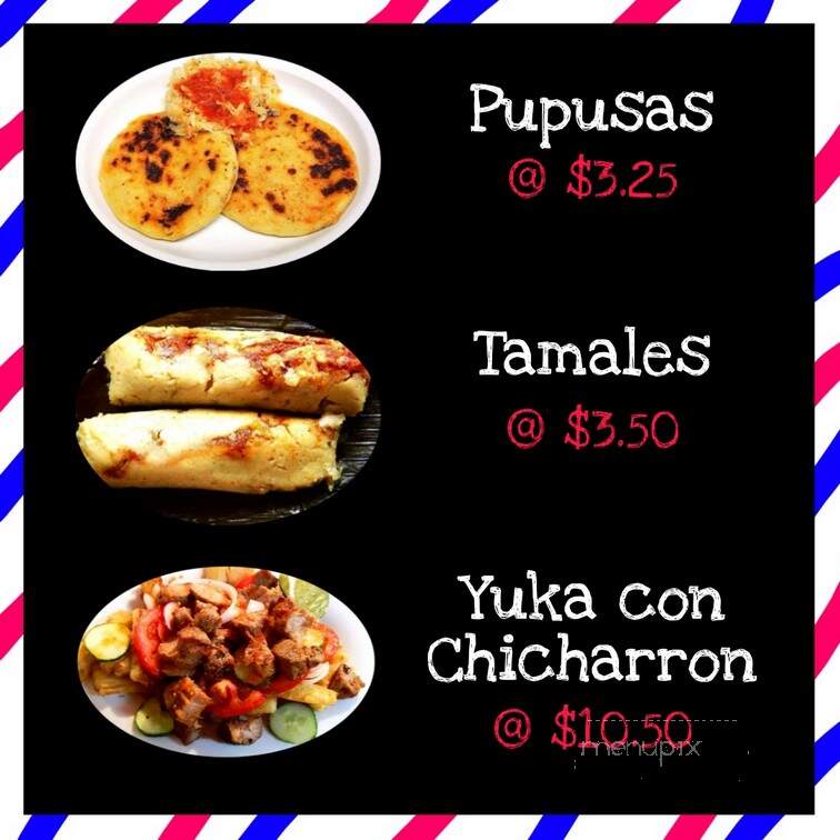 Restaurante y Pupuseria Dona Maria - Montreal, QC menu_pic