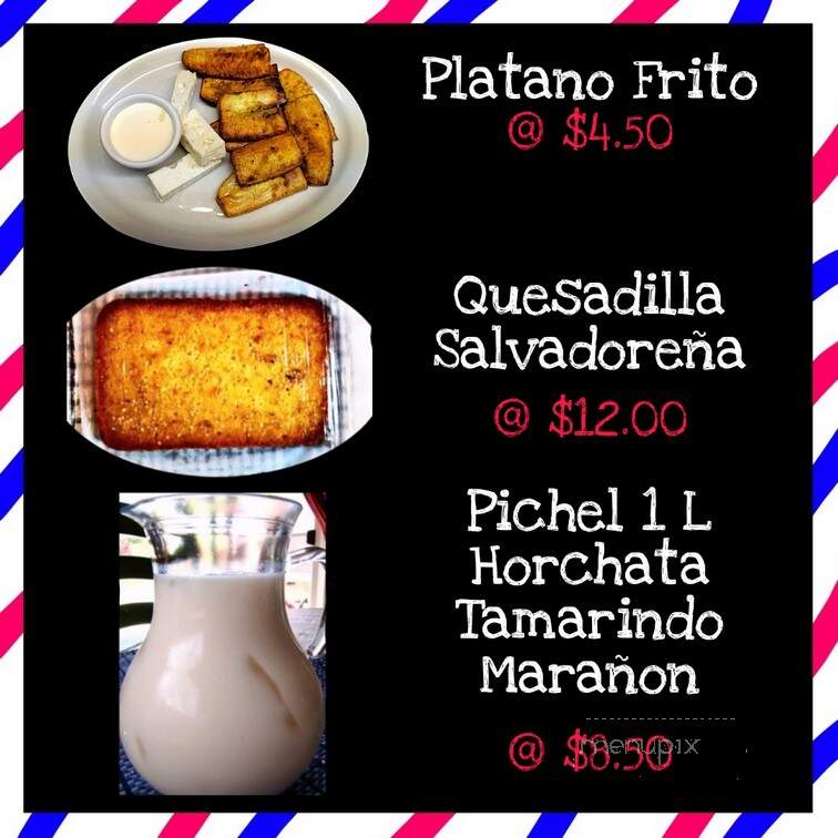 Restaurante y Pupuseria Dona Maria - Montreal, QC menu_pic