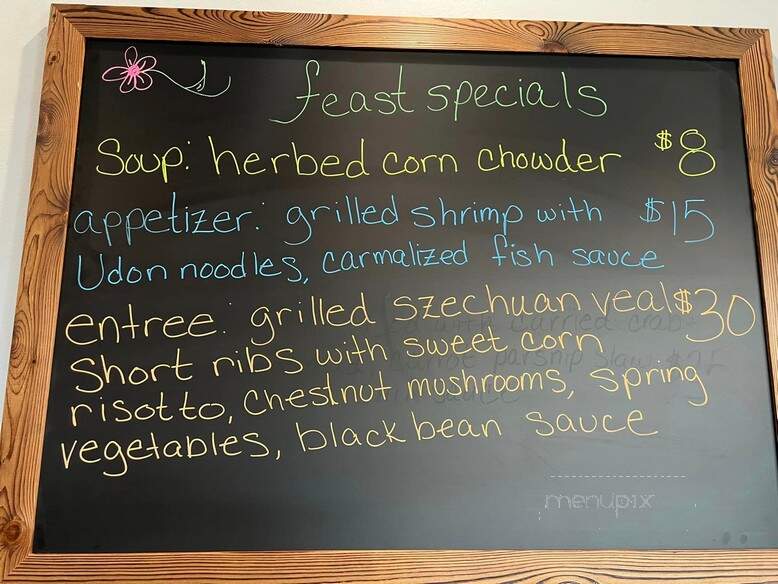 Feast - Gibsonia, PA menu_pic