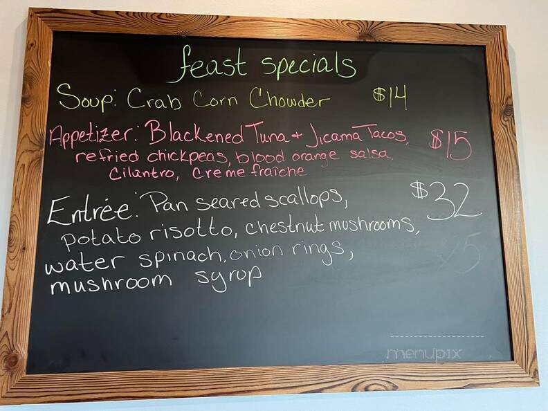 Feast - Gibsonia, PA menu_pic