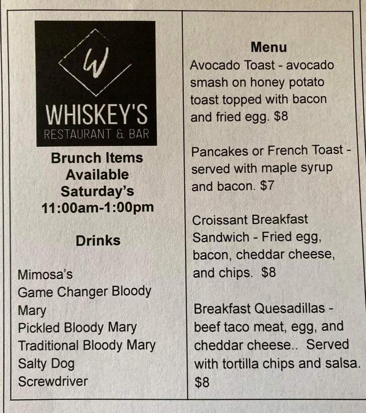 Whiskey's Restaurant & Bar - Hawkins, TX