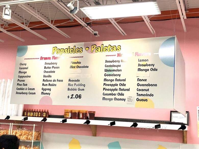 La Michoacana - Memphis, TN menu_pic