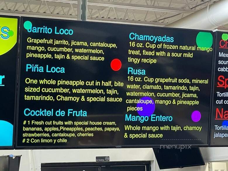 La Michoacana - Memphis, TN menu_pic