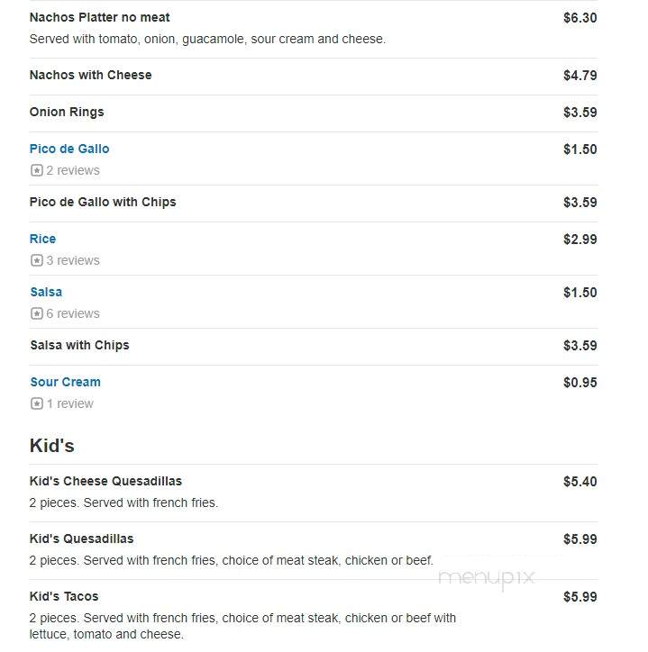 Wah Hung Chinese Kitchen - Harvey, IL menu_pic