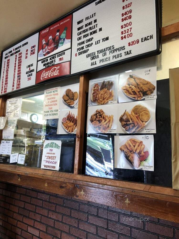 Green Acres Cafe Eastlake - Birmingham, AL menu_pic