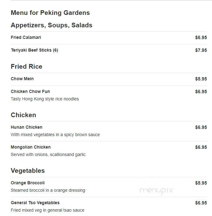 Peking Garden Chinese Restaurant - Bridgeport, CT