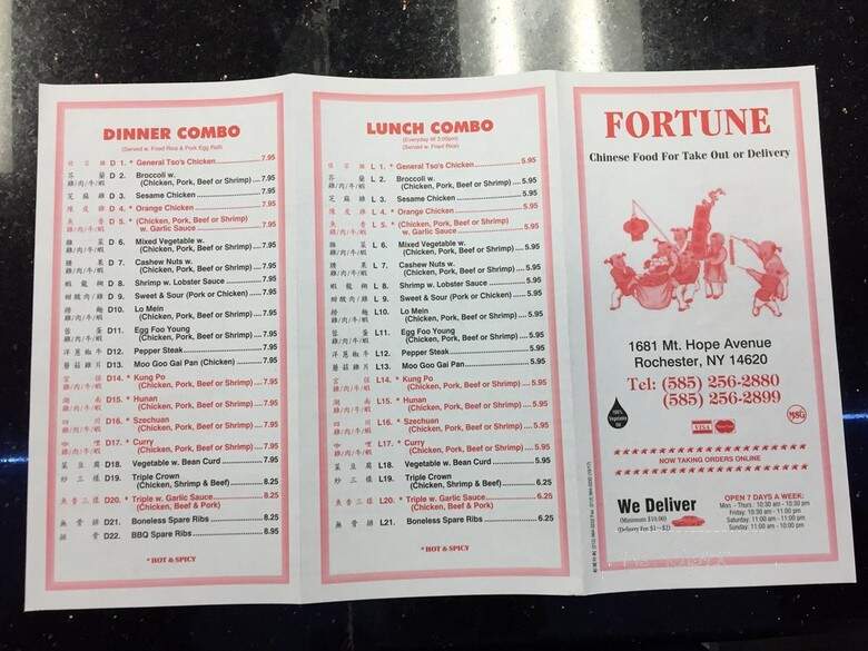 Fortune Chinese Restaurant - Rochester, NY