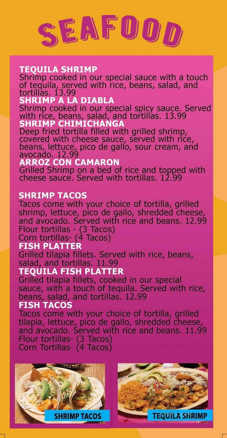 El Comal Taqueria - Louisville, KY menu_pic