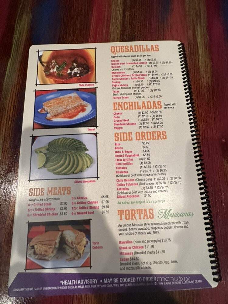 Los Arcos Mexican Restaurant Bar and Grill - Lula, GA menu_pic