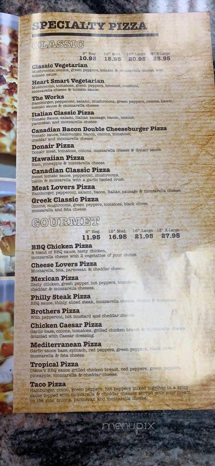Randy's Pizza & Donair - Halifax, NS menu_pic