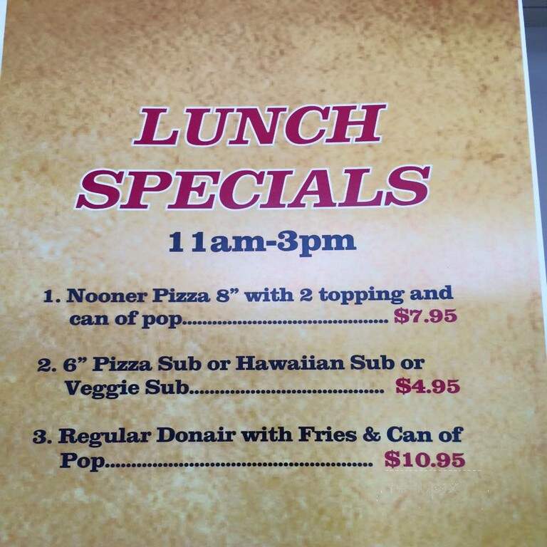 2 For 1 Family Pizza - Spruce Grove, AB menu_pic