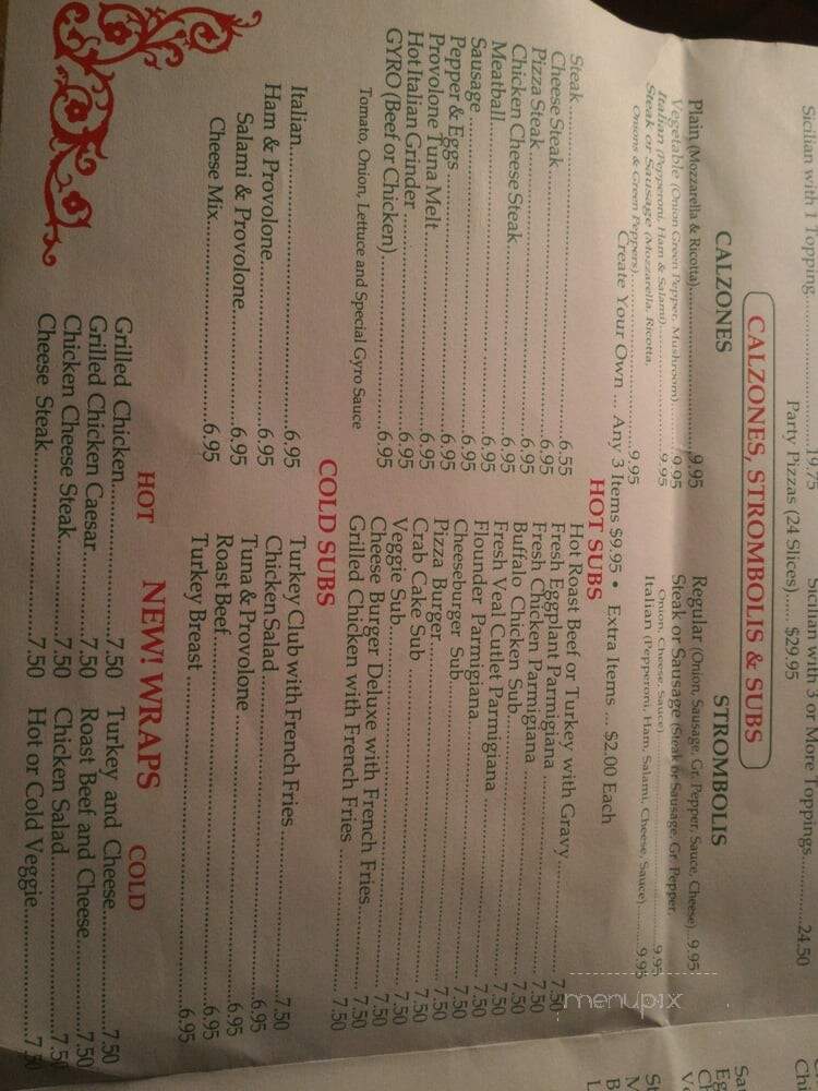 Three Brothers - Egg Harbor Township, NJ menu_pic