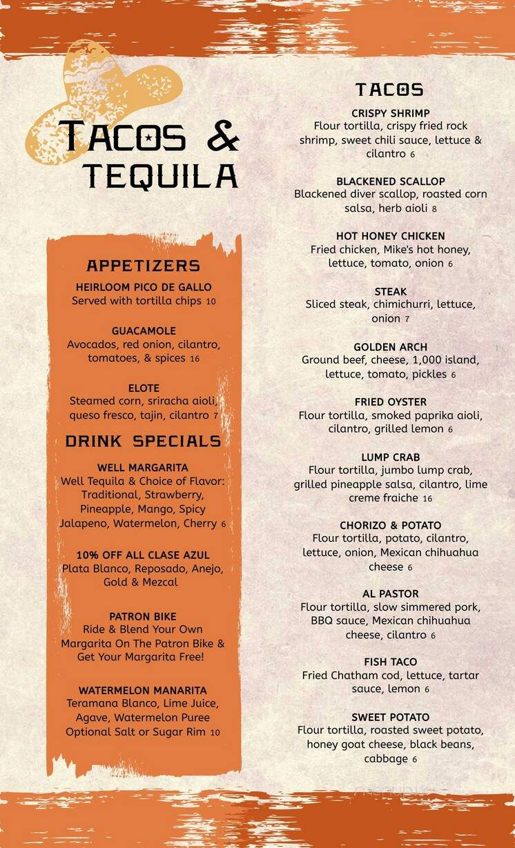 Country Club - Waterbury, CT menu_pic