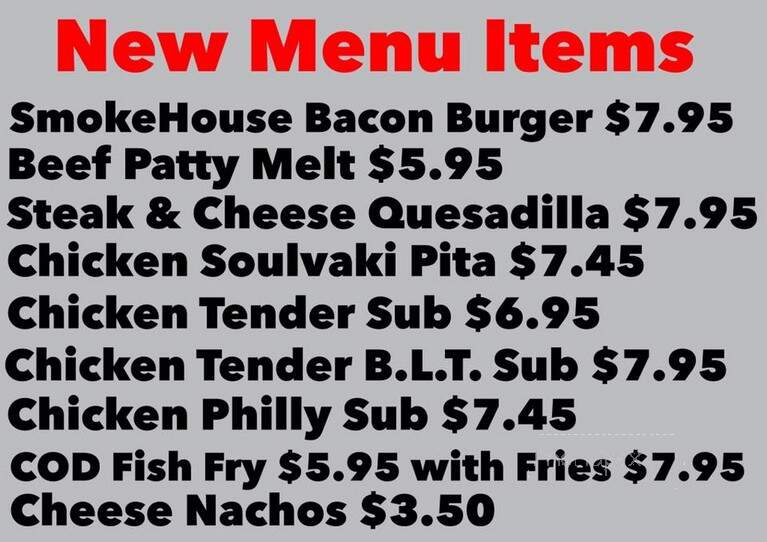 Everydays - Albany, NY menu_pic