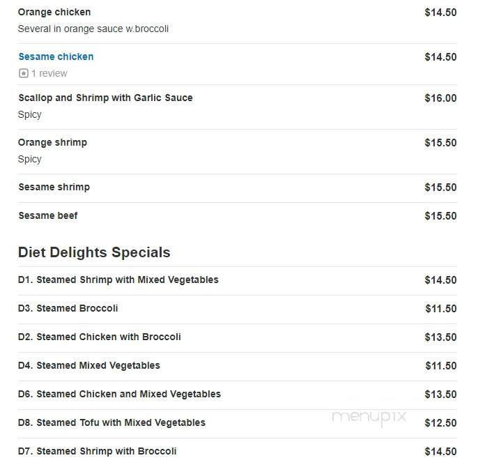 Wang's Kitchen - Wethersfield, CT menu_pic