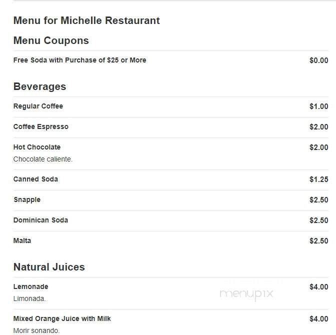 Michelle Restaurant - New York, NY