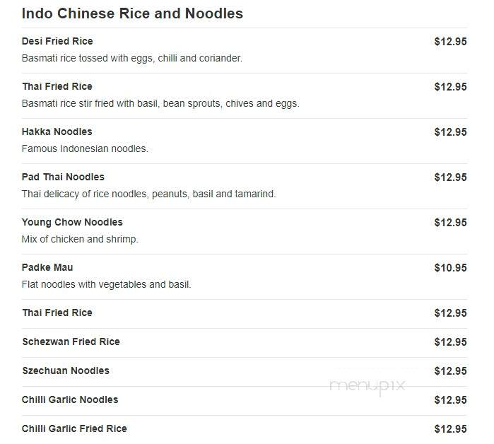 Tandoor Authentic Indian Cuisine - Morganville, NJ menu_pic