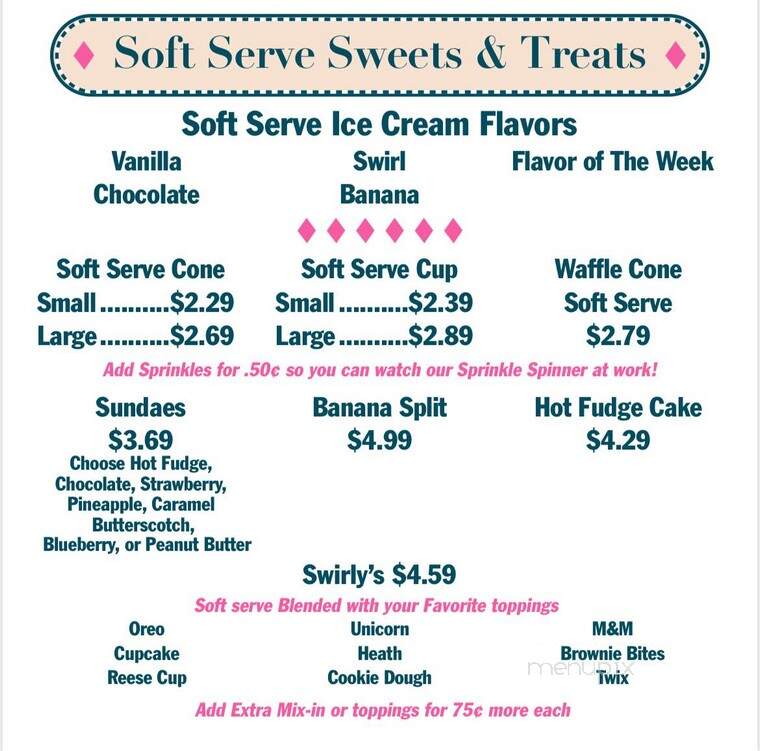 Kayla's Diner - Harrodsburg, KY menu_pic
