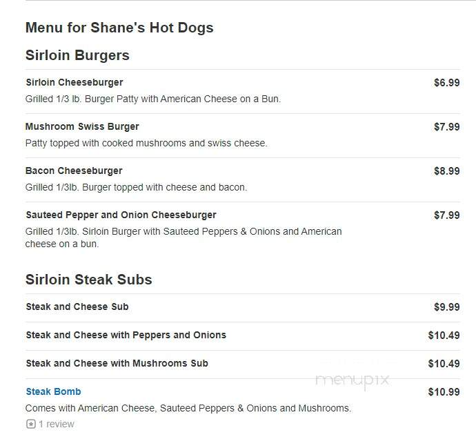 Shane's Hot Dogs - Gardner, MA