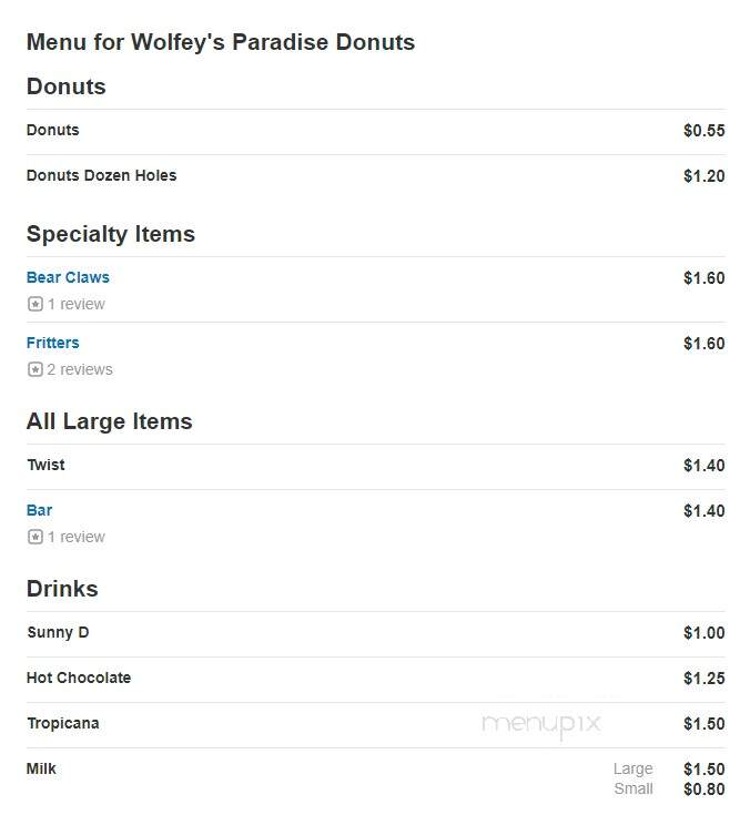 Wolfey's Paradise Donuts - Tulsa, OK