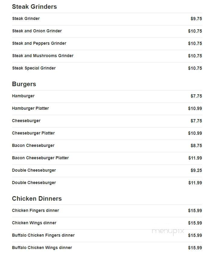 Fancy Pizza - South Grafton, MA menu_pic