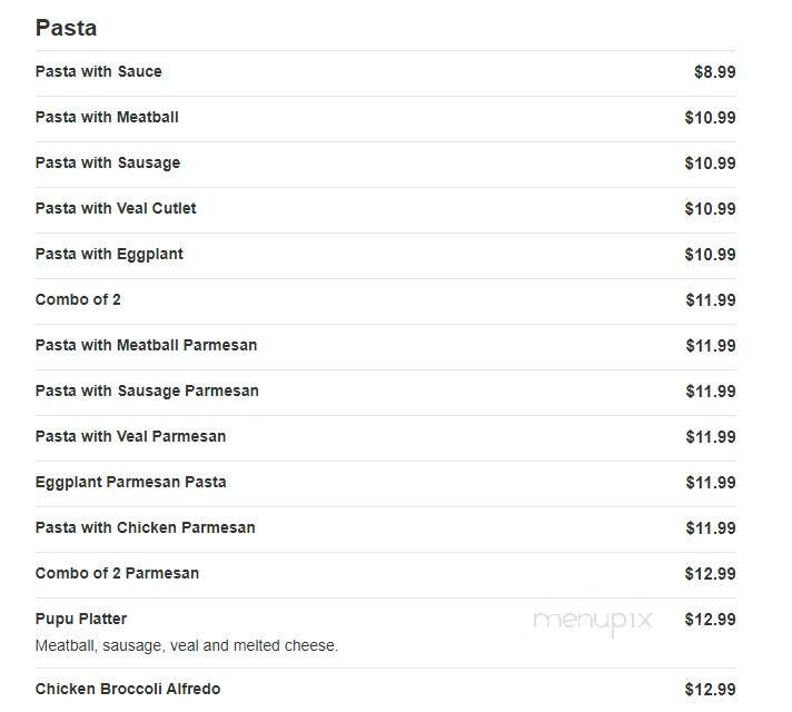 Fancy Pizza - South Grafton, MA menu_pic