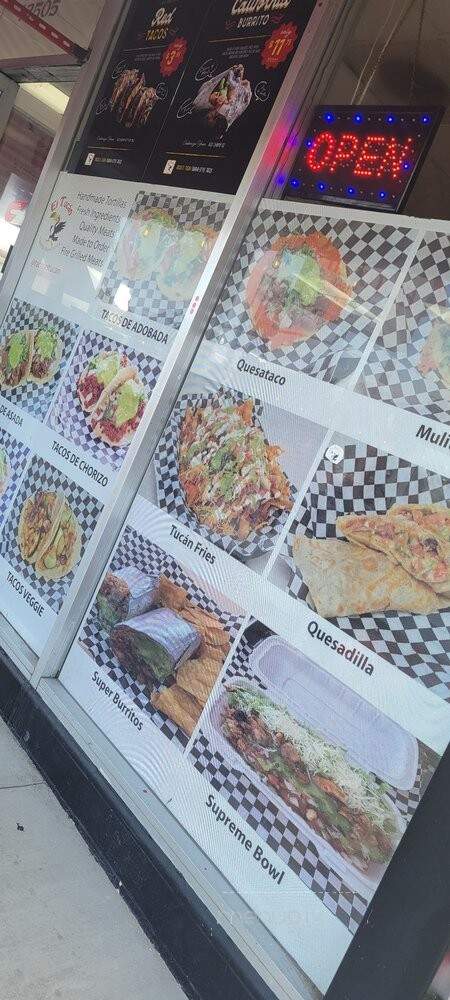 El Tucan Restaurant - Richmond, CA menu_pic