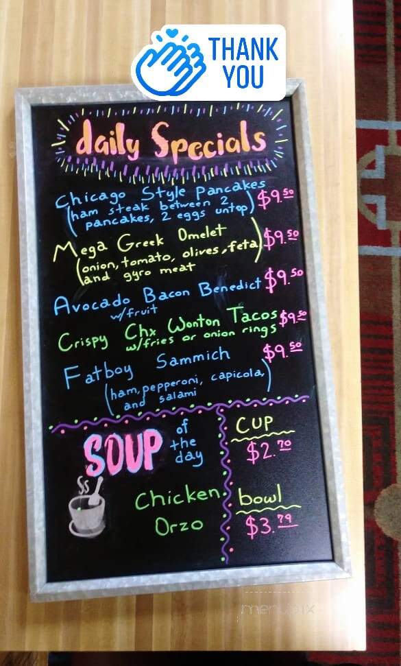 Caesar's Breakfast Cafe - South Bradenton, FL menu_pic