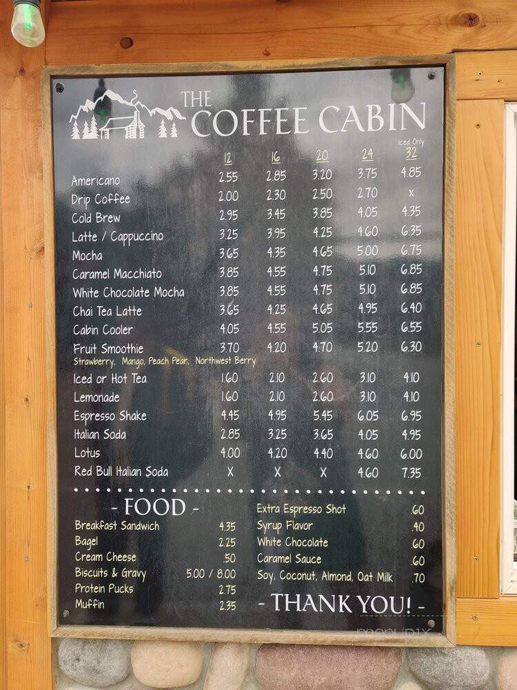 Coffee Cabin - Manson, WA