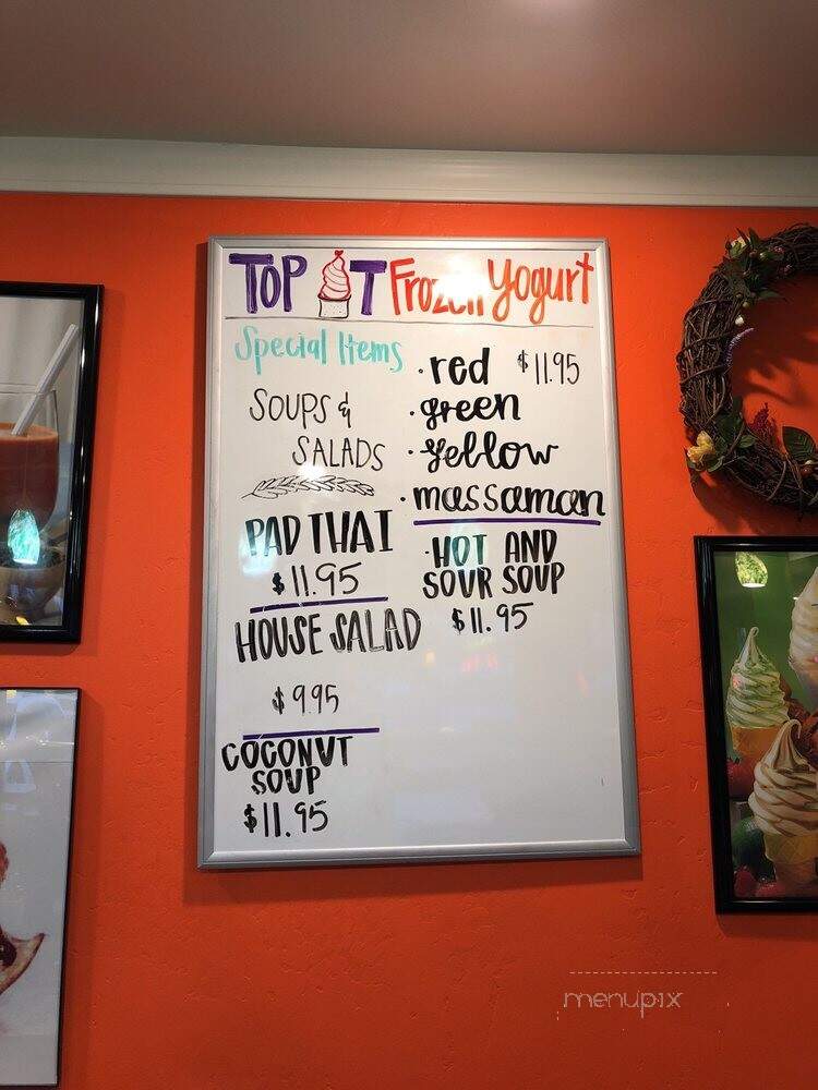 Top It Frozen Yogurt - Holladay, UT menu_pic