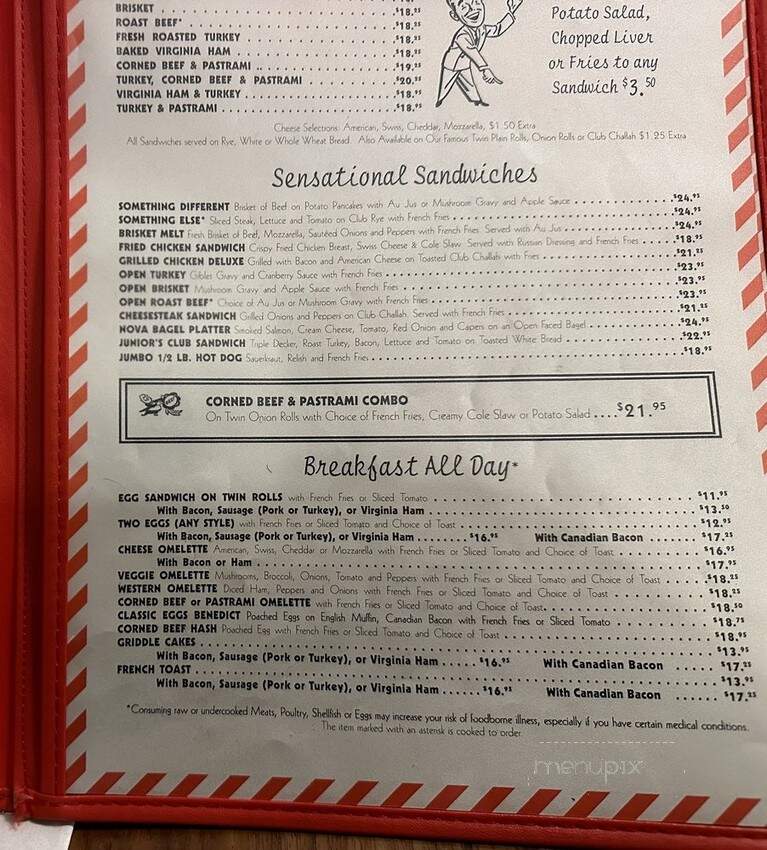 Junior Luncheonette - Brooklyn, NY menu_pic