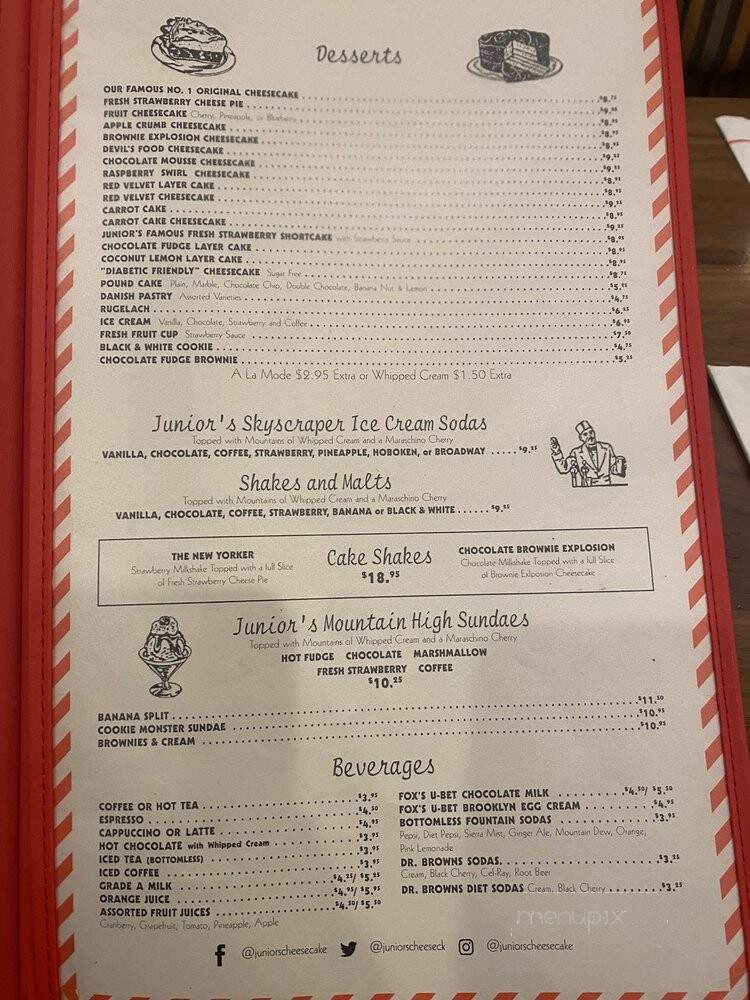 Junior Luncheonette - Brooklyn, NY menu_pic