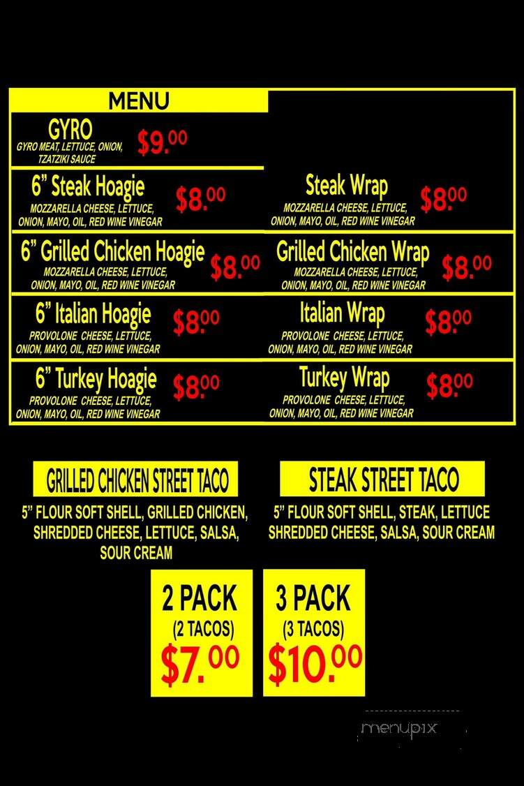 Jordan's Donuts - Coraopolis, PA menu_pic