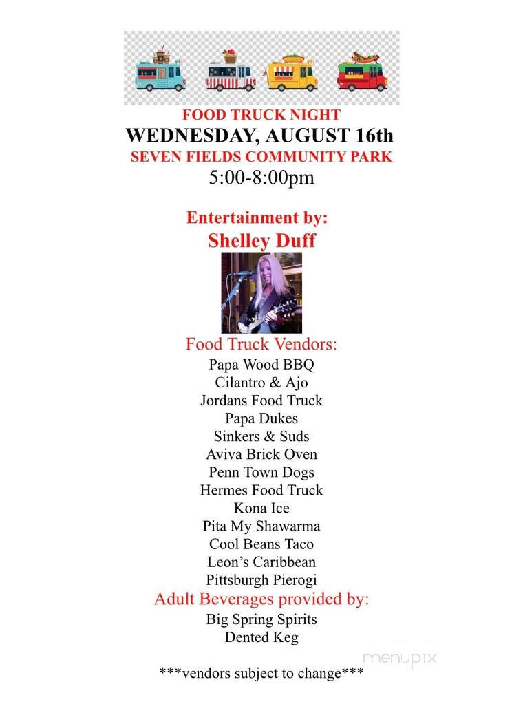 Jordan's Donuts - Coraopolis, PA menu_pic
