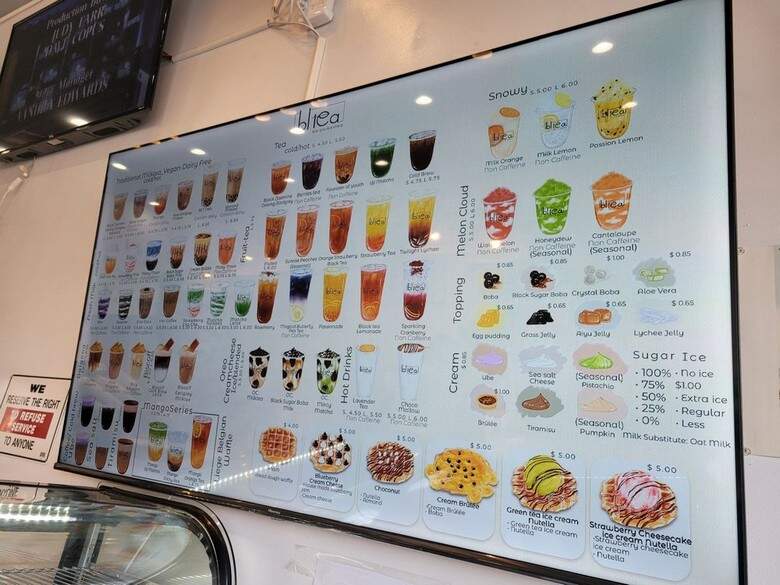 BLTea - Los Angeles, CA menu_pic